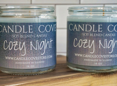 Candle Cove Cozy Night Candle 16oz - Candle Cove Store