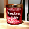 Candle Cove Strawberry Fields Scented Candle 8.4 oz - Candle Cove Store