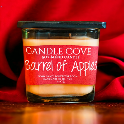 Candle Cove Barrel of Apples Candle 12oz - Candle Cove Store