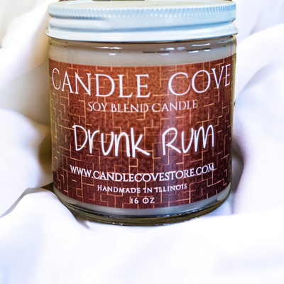 Candle Cove Drunk Rum Candle 16oz - Candle Cove Store