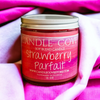 Candle Cove Strawberry Parfait Candle 16 oz - Candle Cove Store