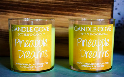 Candle Cove Pineapple Dreams Candle 8.4oz - Candle Cove Store