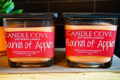 Candle Cove Barrel of Apples Candle 12oz - Candle Cove Store