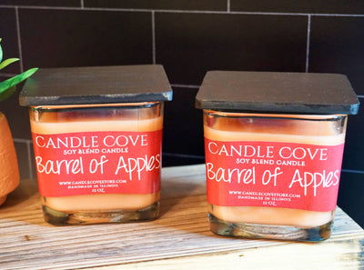 Candle Cove Barrel of Apples Candle 12oz - Candle Cove Store