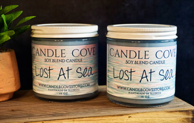 Candle Cove Lost at Sea Candle  16 oz - Candle Cove Store