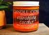 Candle Cove Mahogany Coconut  16 oz - Candle Cove Store