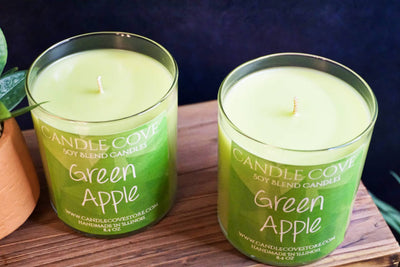 Candle Cove Green Apple Candle 8.4 oz - Candle Cove Store