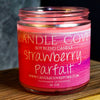 Candle Cove Strawberry Parfait Candle 16 oz - Candle Cove Store