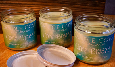 Candle Cove Lime Breeze Candle  16 oz - Candle Cove Store