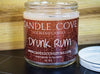 Candle Cove Drunk Rum Candle 16oz - Candle Cove Store